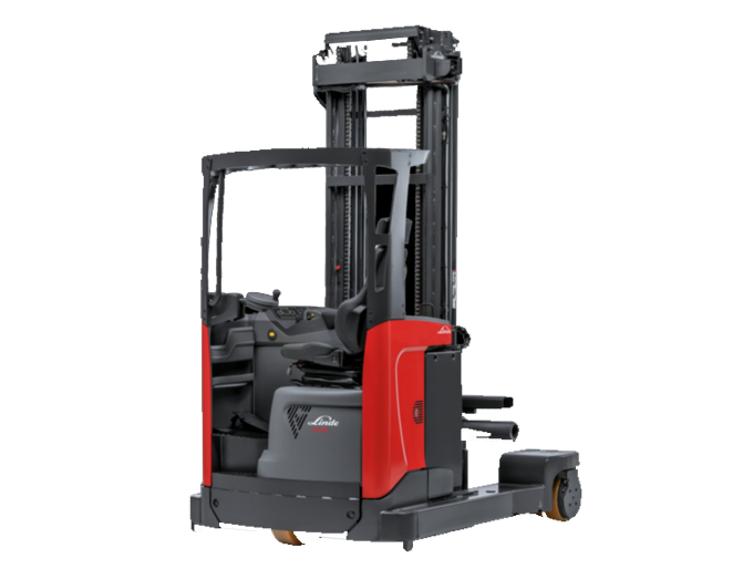 Chariots à mât rétractable multidirectionnels pour allées étroites- srm